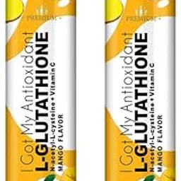 Healthy Nutrition - Just for the Health of it L-Glutathione 600mg With Mango Flavour | Helping for Glowing Skin Antioxidants Detoxification Pigmentation | Tan Removal For Unisex- 20 Tablets_Pack Of 2-picture-31