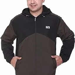 Kepa Men's Plus Size Windcheaters Windproof and Waterproof Jackets All Weather-picture-34