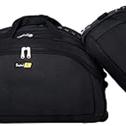 skyline 20-24Inch Combo Expandable Luggage Travel Pack of 2 Trolley Bag with 2 Wheels 70 L (Black)-picture-27
