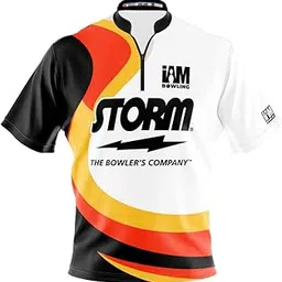 Logo Infusion Dye-Sublimated Bowling Jersey (Sash Collar) - I AM Bowling Fun Design 2008-ST - Storm-image-49