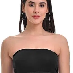 Adira | Strapless Tube Bra for Women | Bandeau Bra for Women | Strapless Bra | Silicone Anti-Slip Band | Triple Layer Front Panel | Conceals Visibility of Nipples | Pack of 1-image-0