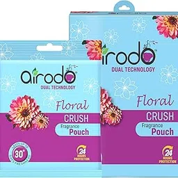 AIRODO Air Room Freshener Power Pocket Gel, Fragrance Booster, Lasts Upto 30 Days, Home Fragrance Fresh Scents for Bathroom, Toilet, (Floral Crush, Pack of 1)-picture-18