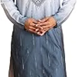 jompers Ombre Printed Straght Kurta Pyjama for Men-picture-22