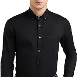 louis philippe Men's Cotton Regular Fit Shirt image 1