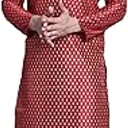 sojanya Men's Silk Blend Paisley Regular Kurta Pyjama Set-picture-49
