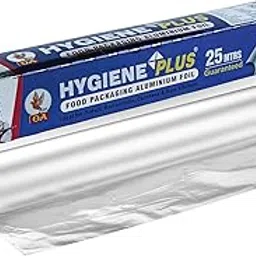 KOSY Aluminium Foil for Food Wrap | Fresh & Hygienic Kitchen Use | 25M Silver Foil Roll for Packing, Baking, Grilling, Tiffin, Catering, Cooking, Storage, Wrapping, Household and Commercial Use-image-32