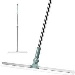 JUPITER ESSENTIALS Glide180 Rotating Floor Squeegee, 50-Inch Heavy Duty Bathroom Wiper with 180° Swivel Head, Telescopic Handle, Silicon Rubber Blade for Tile, Glass & Windows – Sage Green-image-90