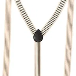 shopora Mens Suspenders Y Type Trousers Braces For Dress Pants Wedding Costume Party Beige | Mens Accessories | Suspenders Braces-picture-48