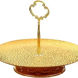 Cake Stand Storage Tray Dresser Organizer Cosmetic Rack for Kitchen Desktop 1 Tier-picture-63