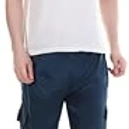 Navii Men's Cargo Track Pant Lower | Multi Pockets Lycra Stretch Fabric | Stylish Cargo Track Pant for Men's-picture-12