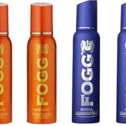 FOGG Radiant Body Spary 120ML 2 Pcs & Royal Body Spary 120ML 2 Pcs Perfume Body Spray - For Men & Women (480 ml, Pack of 4)-picture-18