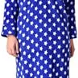 cierge Women's Wool Starred Maxi Nighty-picture-36