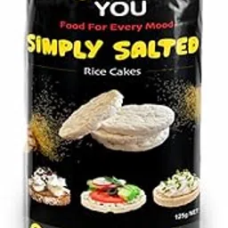 Smug You Simply Salted Rice Cakes 150g | Light & Crispy Healthy Snack | Low Calorie, Gluten Free & High Fiber | Diet Friendly Snack for Weight Management | All Natural Ingredients-picture-27