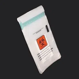 Globe Scientific 4921 Biohazard Bag, 6" x 9", Glue Seal-picture-68