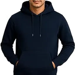 Hirrux Solid Unisex Hoodie | Fleece Blend Full Sleeve Hoodie Sweatshirt for Men and Women | Sweatshirt Hoodies for Winter Wear-picture-50