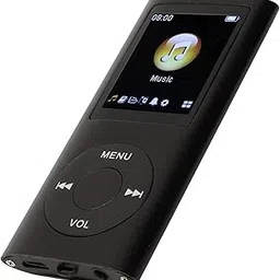 Diyeeni MP3/MP4 Player, Portable Music Player with Earphone, 1.8 inch HD Screen, Support up to 64GB Memory Card, 8H Playing time, Super Light Metal Shell(Black)-picture-40