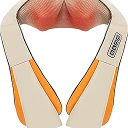 enem Back Massager for Pain Relief, Neck Massager for Cervical Pain, Body Massager Machine for Pain Relief, with Heat Circulation Eases Muscle Soreness, Wired (for Cervical Neck Shoulder & Back Pain Relief)-picture-14