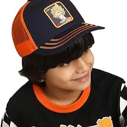 Kidsville Official Dragon Ball Z Printed Multicolour Boys Caps-picture-47