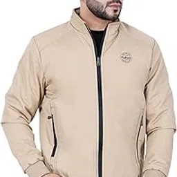 dollar Full Sleeves Bomber Jacket for Men | TPU Men's Standing Collar Lightweight Winter Jacket, Regular Fit-picture-44