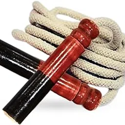 Mata Shri Cotton Skipping Rope for Men, Women And Children, Tangle Free Jumping Cotton Rope for Gym Exercise Workout & Weight Loss Training (mrope_02)-picture-33