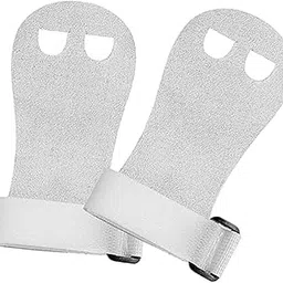 Enakshi (LABEL) Creations Kids Gymnastic Hand Grips Gymnastic Bar Palm Protection for Exercise Fitness White S-picture-19