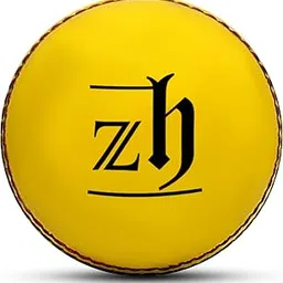 Zhoosh Indoor Cricket Leather Ball - Genuine Yellow Leather Cricket Balls (Plastic Core) for Indoor Cricket Practice (Pack of 1)-picture-32