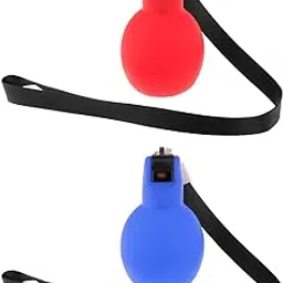 Merishopp 2Pcs Hand Whistles Coaches Whistles for Survival Football Basketball Red Royal Blue-picture-15