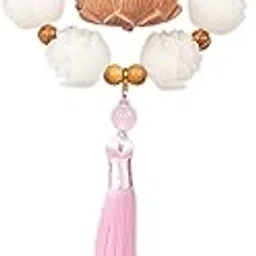 Bnf® Car Rear View Mirror Pendant Buddha for Door Window Living Room Pink Tassel Parts & Accessories | Car & Truck Parts | Interior | Seat Covers-picture-31