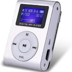 Drumstone (𝗦𝗽𝗲𝗰𝗶𝗮𝗹 𝟭𝟬 𝗬𝗲𝗮𝗿𝘀 𝗪𝗮𝗿𝗿𝗮𝗻𝘁𝘆) Mini MP3 Music Player with LCD Screen, Clip-On Design, Expandable Storage, Long Battery Life, Lightweight Aluminum Alloy Build-image-10