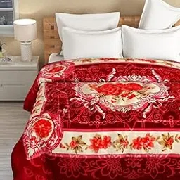 ALCITIC HOME Luxurious Soft Best Blanket Mink for Heavy Winter Double Bed. Multicolor-picture-68