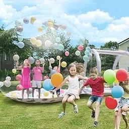 Inflatable Bubble House | Outdoor Transparent Play Tent Tunnel with Blowers, 9x15 Feet Bouncy Play House for Kids’ Entertainment, Parties, Events, Photography & Exhibitions-picture-12