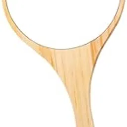 FOMIYES Handheld Mirror Wooden Frame Magnification Makeup Cosmetic Mirror Cute Vintage Style-picture-34