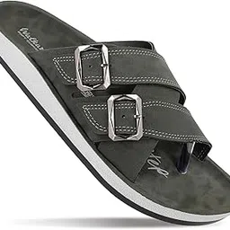 walkaroo Men's Fashion Sandal with Cushion Insole and Lightweight for Casual Footwear - WGP53188-picture-25