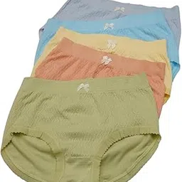 sgc sweden Women's Cotton Blend Classic Solid Hipster Panties-picture-25
