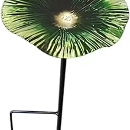 MERISHOPP Bird Baths for Outdoors Garden Metal Bird Bath for Backyard Patio Bird Lover Green|Home & Garden|Yard, Garden & Outdoor Living|Bird & Wildlife Accessories|Birdbaths-picture-16