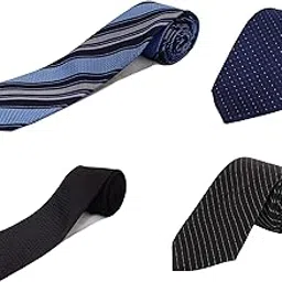 fashmade “where fashion is made” FashMade Men/Boy's Self Design Micro Fiber Premium Formal tie COMBO OF 4 (2.75 inch Broad)(as visible in picture)-picture-19