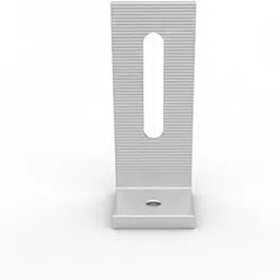 L-Shaped Wall Mount Bracket, Metal Support Clamp, Silver (Pack of 10)-picture-18