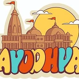 Skywalk India Souvenir Ram Mandir Ayodhya Fridge Magnet (Multicolor) M-726-picture-11