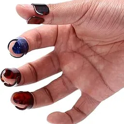 3 Pcs Finger Picks - SG Musical + 1 Pc Thumb Pick Plastic Plectrums Guitar-picture-46