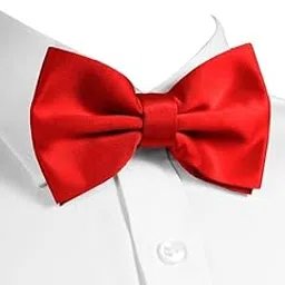JAGMOOLYA PRODUCTS Premium Pre-Tied Satin Bow Tie and Pocket Square for Men | Handcrafted Bow Tie & Wedding Handkerchief for Suits, Blazers & Tuxedo for Formal Events & Weddings (RED)-image-82