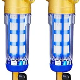 CALANDIS 2pcs Home Water Pre-Filter System Down Sediment Water Filter 3/4 1/2"" | | Small Kitchen Appliances-picture-54