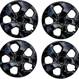 arun verlag ARUN Wheel Cover Full Black Colour for Punch Set of 4 Piece with Ring-picture-28