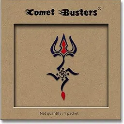 Comet Busters Spiritual Black Body Tattoo Temporary Sticker (BT316)-picture-38
