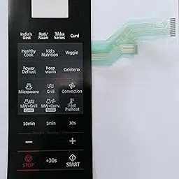 Able CE75JD Microwave Oven Membrane Touch Keypad (Black)-picture-67