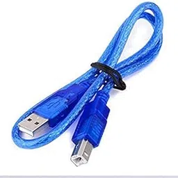 ElectrixX USB A to B Cable for Arduino UNO R3 (Blue)-picture-36