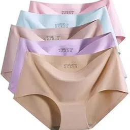 shumko Seamless Hipster Panties for Women – It's Fabric Soft, Antibacterial, and Breathable in a 5-Pack-picture-24