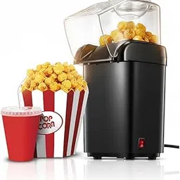 Drumstone (Winter Carnival Offer 10+5 Years Warranty) PM1200 Popcorn Maker | 1200W Oil-Free Healthy Popper for Home, Party & Movie Nights-image-22