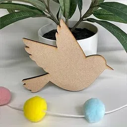 STASH HOUSE DIY Decoration,MDF Pine Wood for Mandir,Board for Art and Craft,Blank Cutouts for Painting,Craft Board for Resin Art & Fluid Art, DIY Wall Hangings- (Set of 4)-image-22