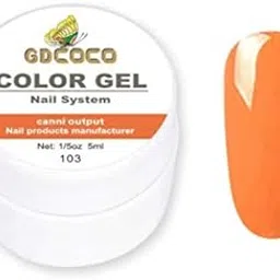 GDCOCO 5ml nail UV Gel soak off UV LED Nail Art Pure Color Gel paint color UV gel polish (GD-CG-5ml-103)-image-86