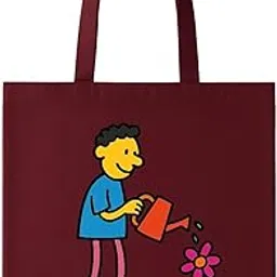 fabcraft Eco-Friendly Canvas Tote Bag, Sustainable, Reusable Shopping, Beach, Travel, or Everyday Tote, Wide Tote Bag image 1